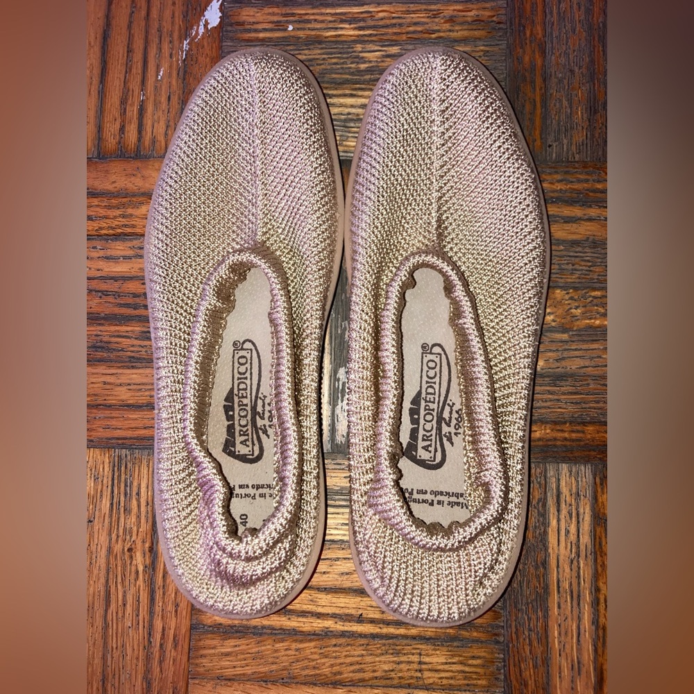 Arcopedico Tan Slip On Shoes 40/9.5-10